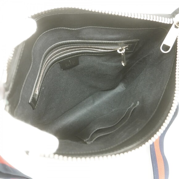 Gucci GG Supreme Shoulder Bag 474137 Black Men's - Picture 4 of 10